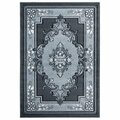 United Weavers Of America 2 ft. 7 in. x 4 ft. 2 in. Bristol Fallon Gray Rectangle Rug 2050 10572 35C